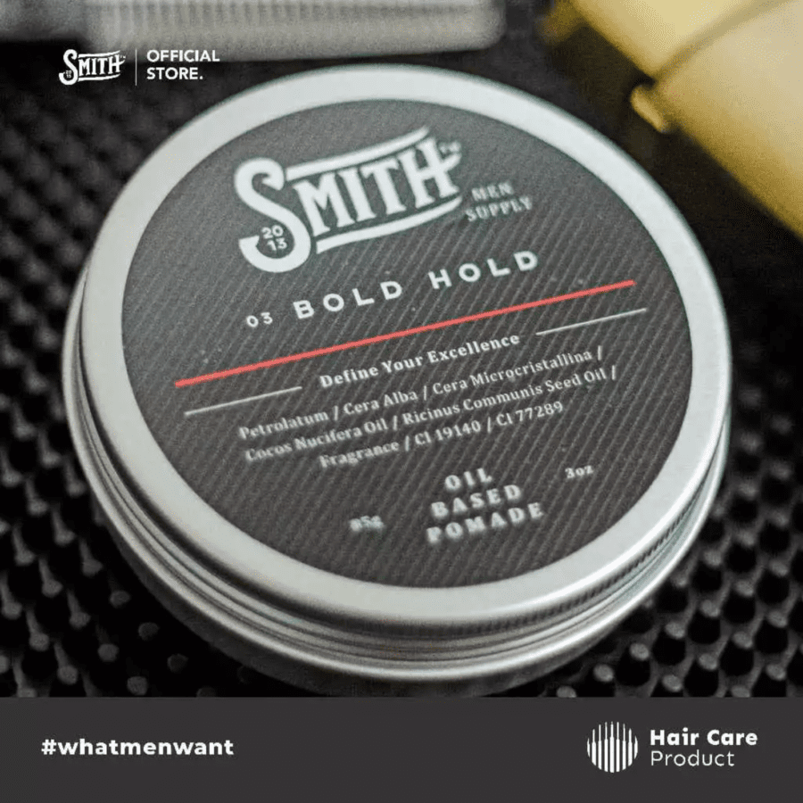 Smith Pomade Oil Based Bold Hold 85gram