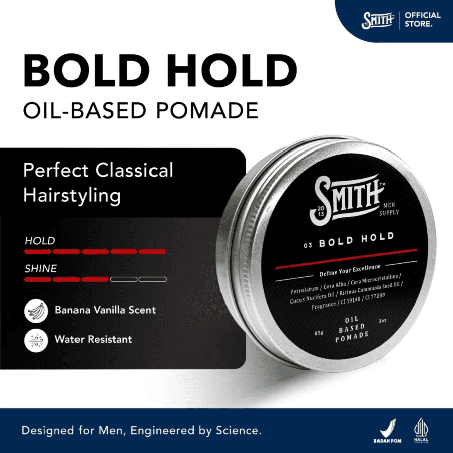 Smith Pomade Oil Based Bold Hold 85gram