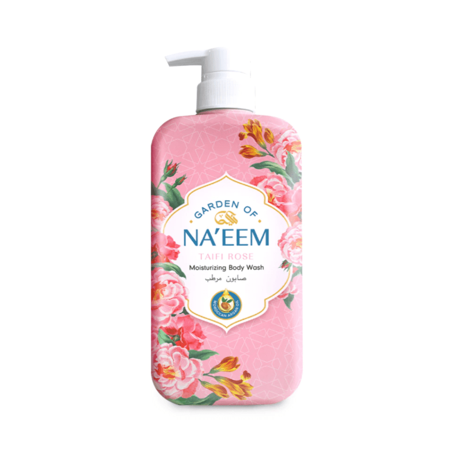 Garden of Naeem Taifi Rose Moisturizing Body Wash Bottle 480ml