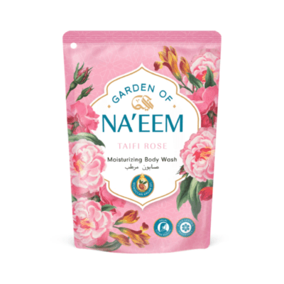 Garden of Naeem Taifi Rose Moisturizing Body Wash Pouch