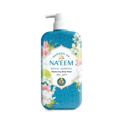Garden of Naeem Royal Jasmine Moisturizing Body Wash Bottle