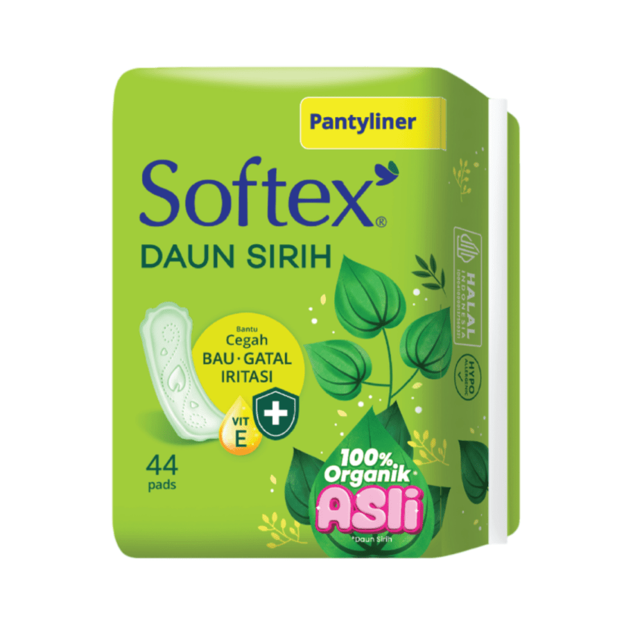 Softex Daun Sirih Pantyliner Pembalut Kewanitaan 44pcs