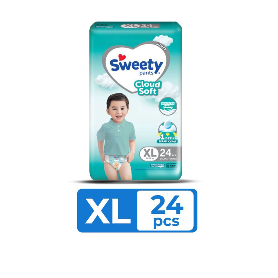 Sweety Max Protection - Silver Upgrade Pants Diapers XL24 1pack