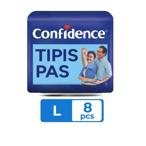 Confidence Tipis Pas di Badan Popok Celana Dewasa L8