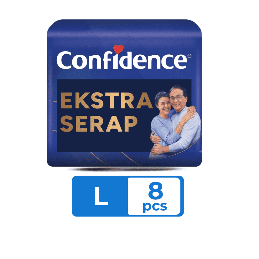 Confidence Ekstra Serap Popok Celana Dewasa L8 1pack