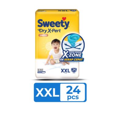 Sweety Dry X-Pert Bronze Pants Diapers XXL24