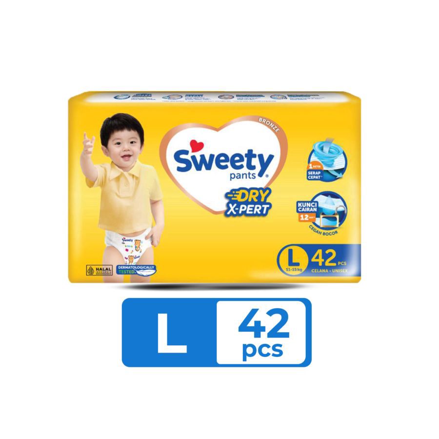 Sweety Dry X-Pert Bronze Pants Diapers L42 1pack