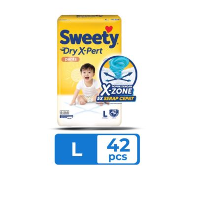 Sweety Dry X-Pert Bronze Pants Diapers L42