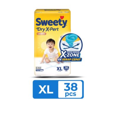 Sweety Dry X-Pert Pants Diapers XL38