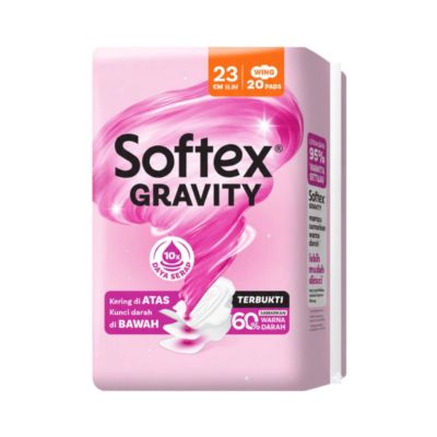 Softex Gravity Slim Wing 23cm Pembalut Kewanitaan