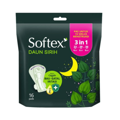 Softex Daun Sirih 3in1 Pembalut Kewanitaan