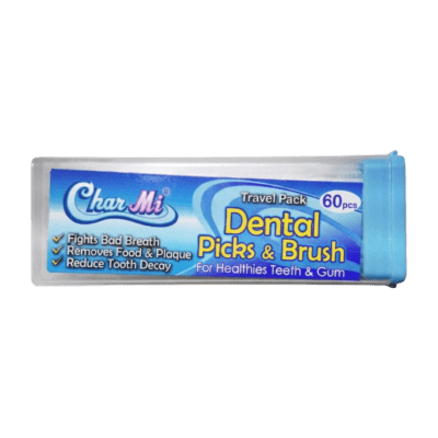 Charmi Dental Pick & Brush Art. 186 Travel Pack Pembersih Gigi