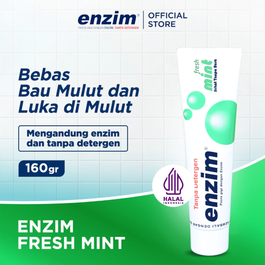 Enzim Fresh Mint Toothpaste 160gram