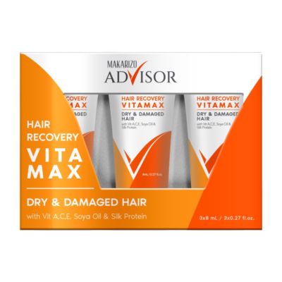 Makarizo Advisor Hair Recovery Vitamax Perawatan Rambut 3pcs x 8ml