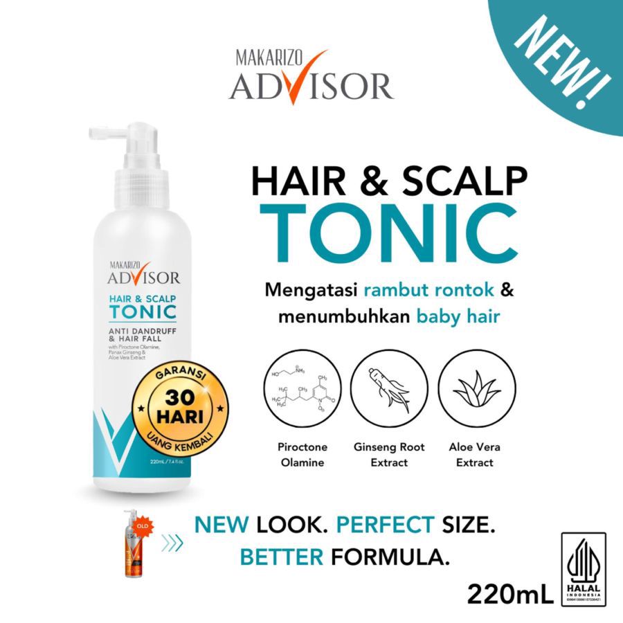 Makarizo Advisor Hair & Scalp Tonic Bottle 240ml