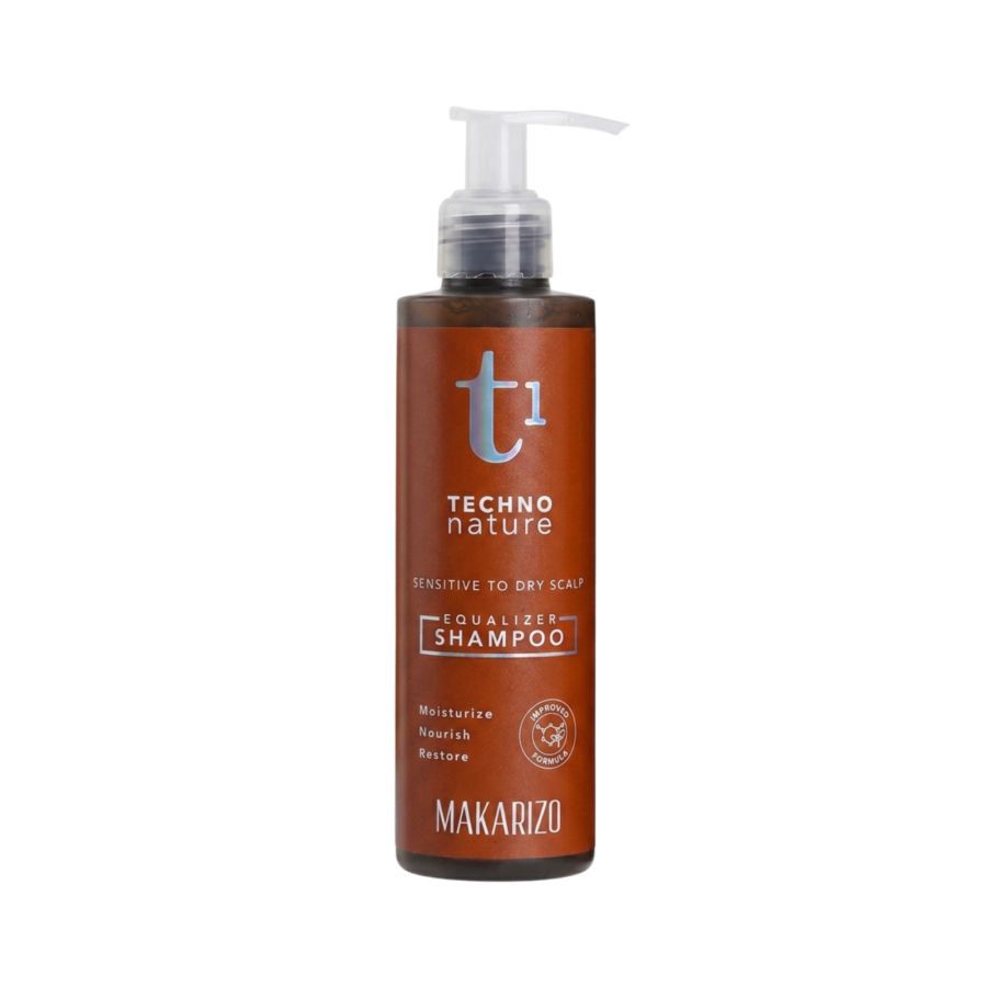 Makarizo T1 Techno Nature Equalizer Shampoo Bottle 180ml