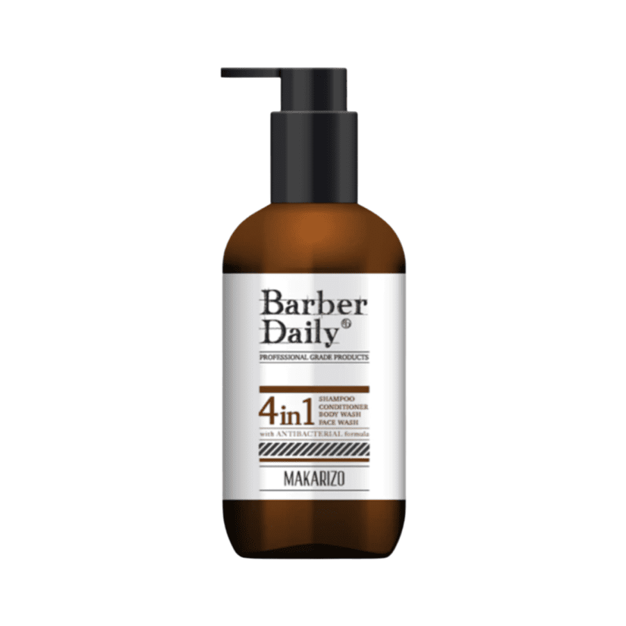 Barber Daily 4in1 Shampoo, Conditioner, Face Wash & Body Wash 220ml