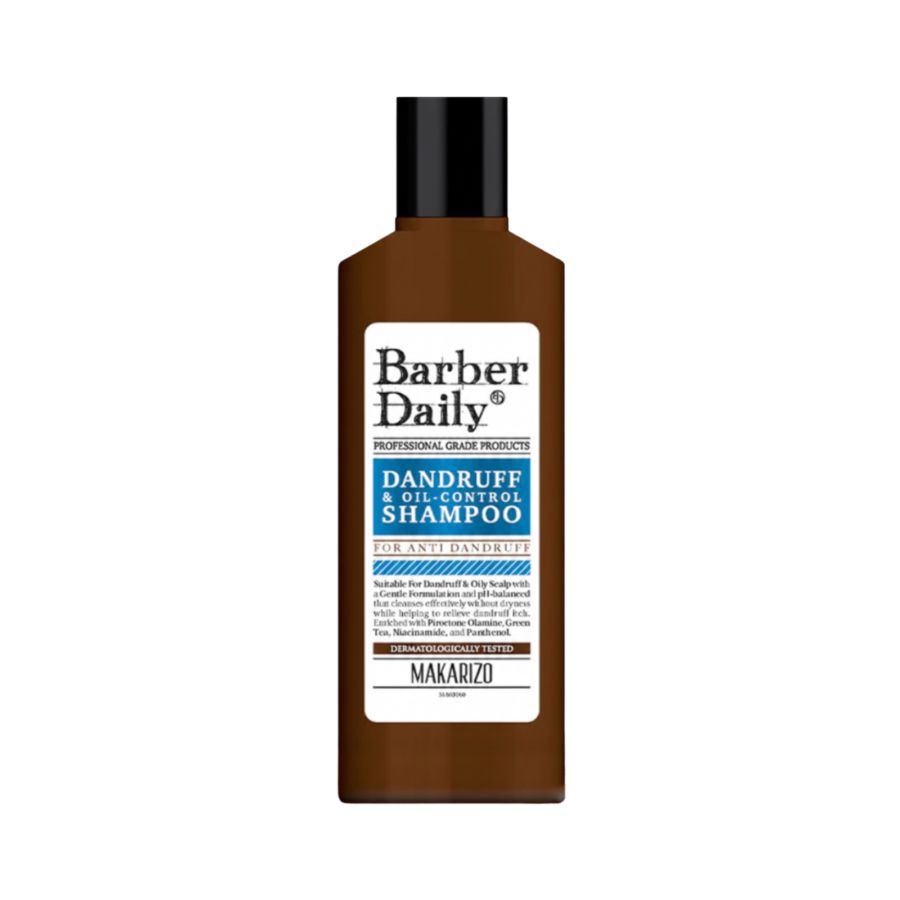 Barber Daily Dandruff & Oil Control Shampoo Bottle 165ml