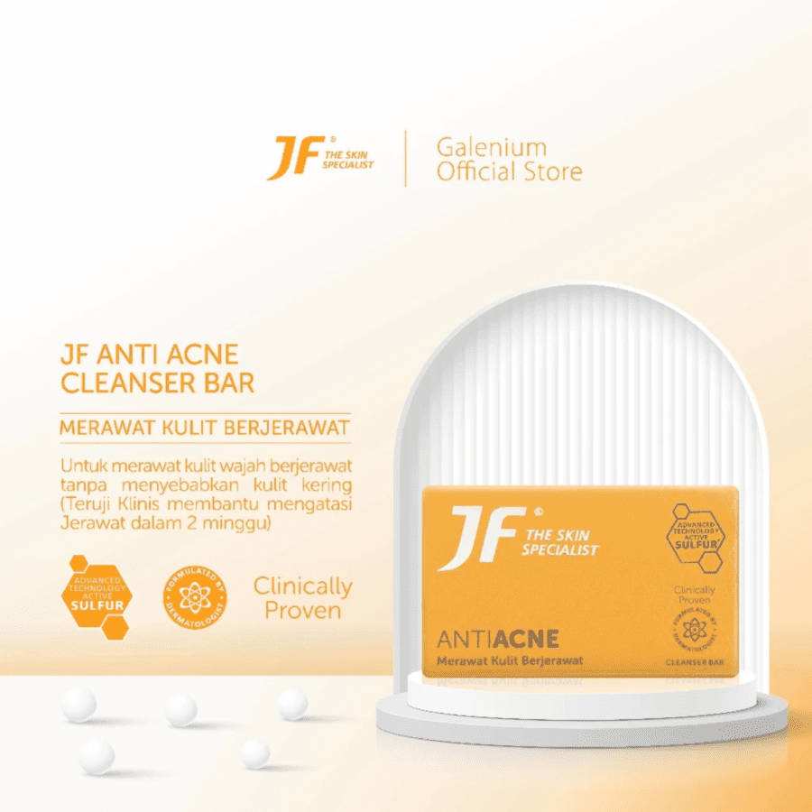 JF Sulfur Anti Acne Barsoap 90gram