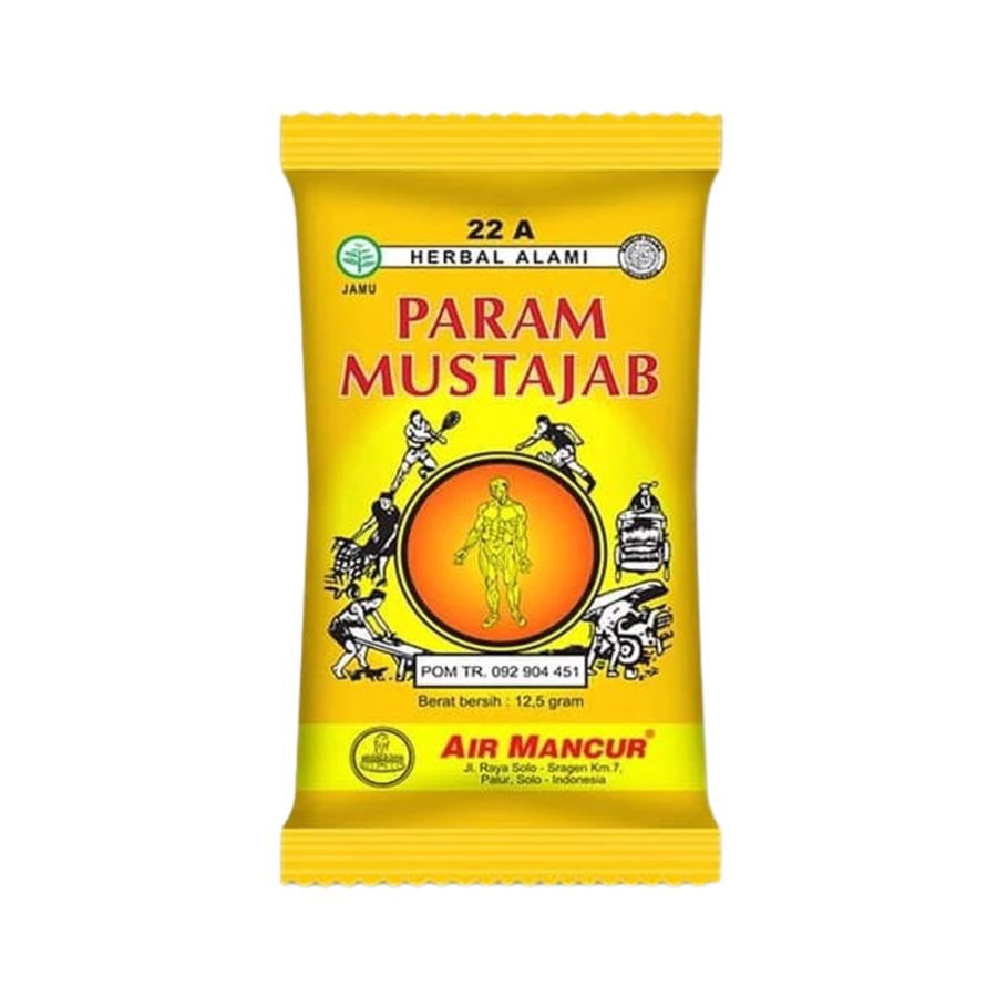 Air Mancur Param Mustajab Jamu Pegal Linu 10sachets