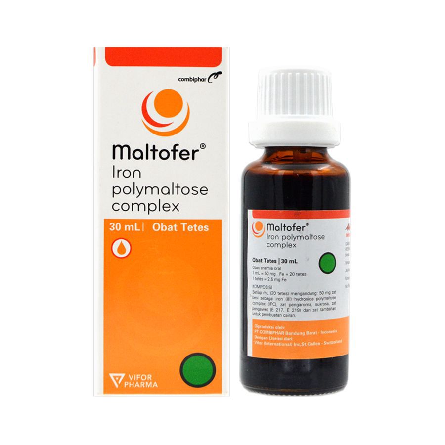 Maltofer Drops Obat Tetes Penambah Darah Suplemen Penambah Darah