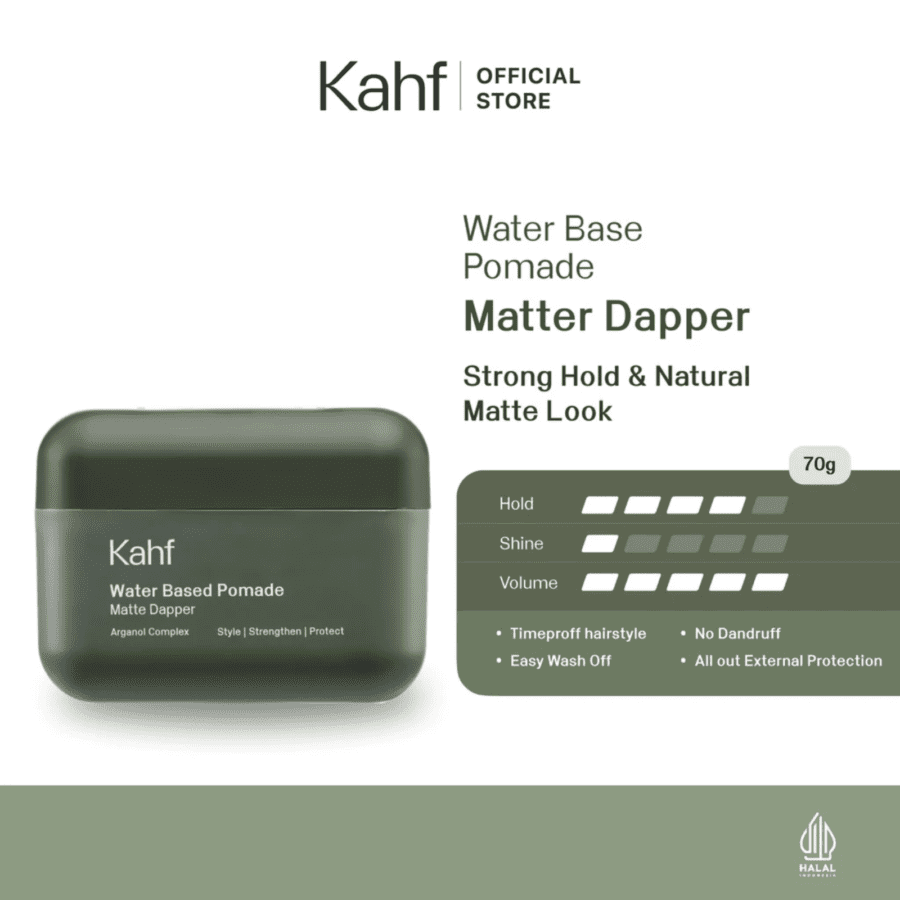Kahf Matte Dapper Water Based Pomade 70gram