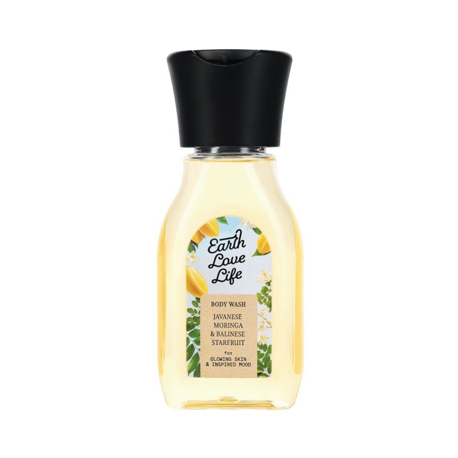 Earth Love Life Javanese Moringa & Balinese Starfruit Body Wash 60ml