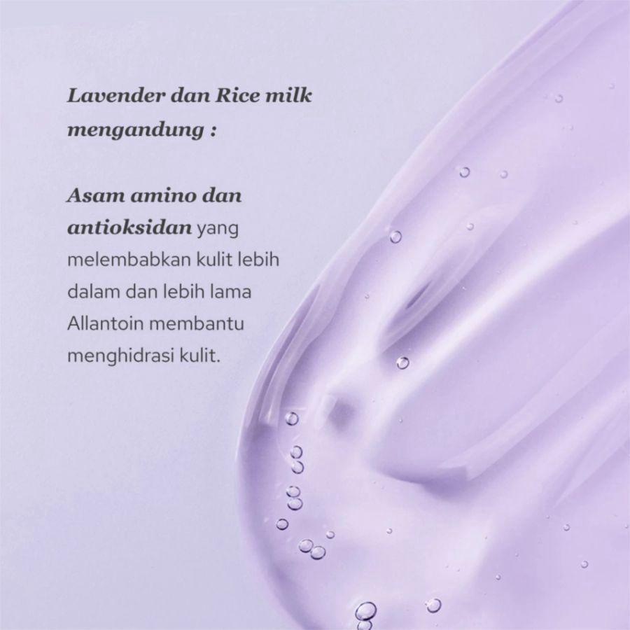 Earth Love Life Spanish Lavender & Javanese Rice Milk Body Wash 60ml