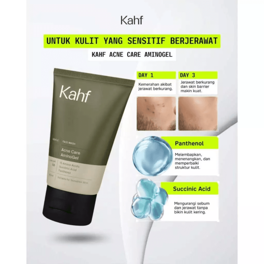 Kahf Acne Care AminoGel Face Wash 100ml