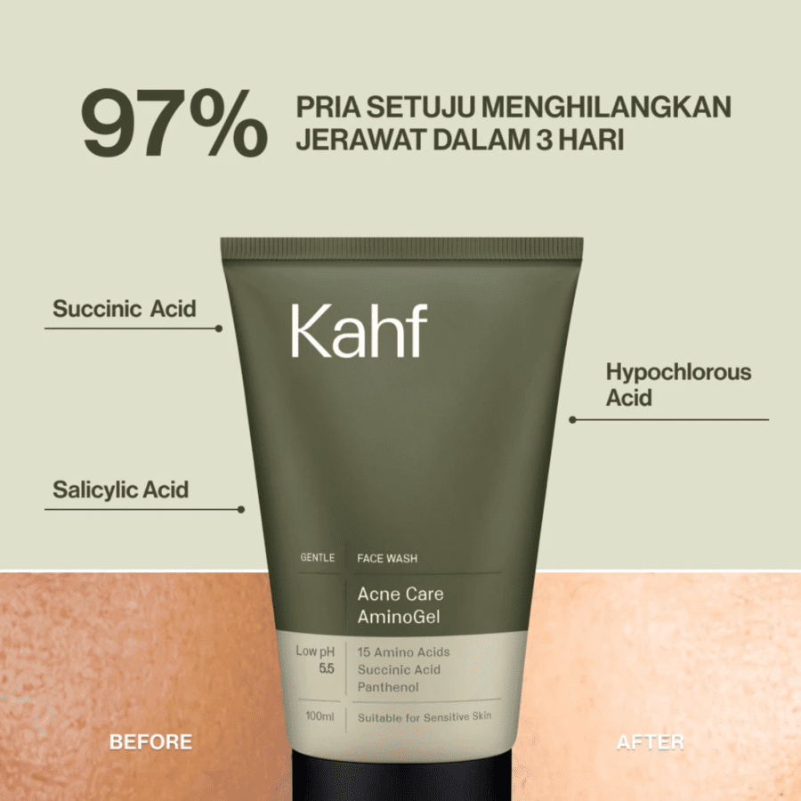 Kahf Acne Care AminoGel Face Wash 100ml