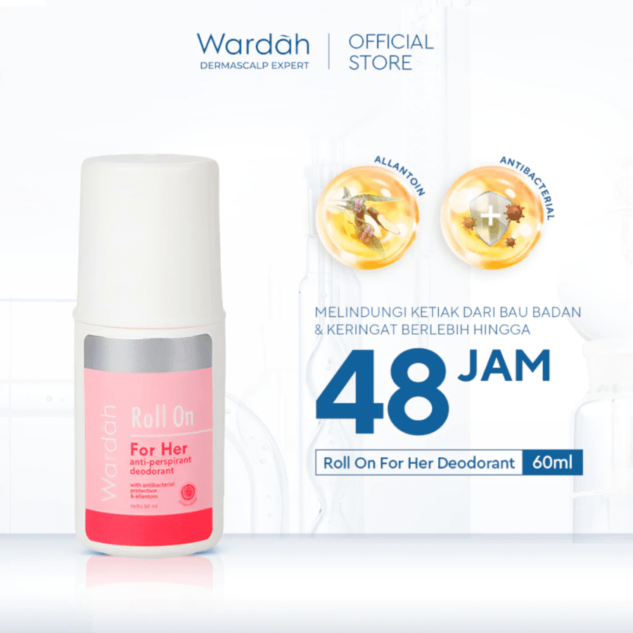 Wardah For Her Deodorant Roll On 60ml
