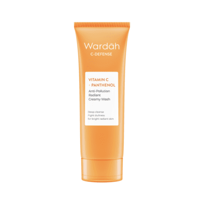 Wardah C-Defense Vitamin C + Panthenol Anti-Pollution Radiant Creamy Facial Wash
