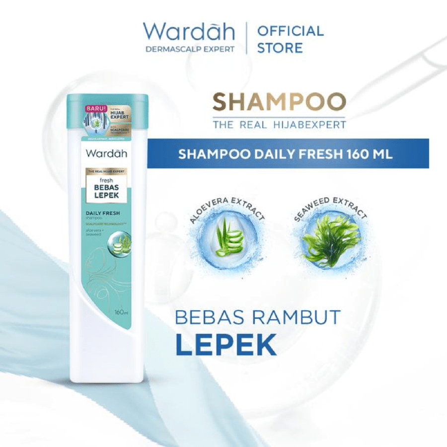 Wardah Daily Fresh Shampoo 160ml