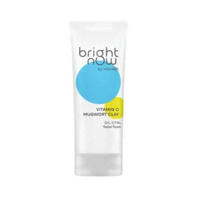 Wardah Bright Now Vitamin C Mugwort Clay Oil Ctrl Facial Foam
