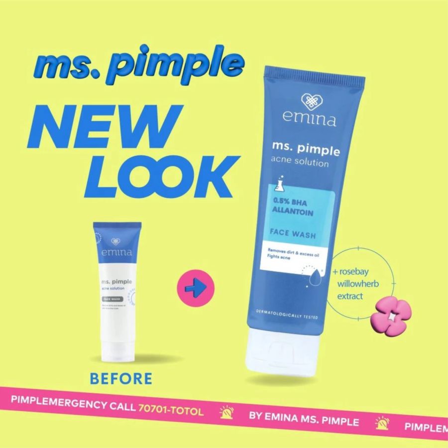 Emina Ms. Pimple Acne Solution Face Wash 50ml