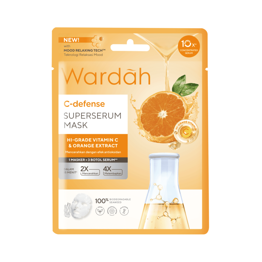 Wardah C Defense Superserum Sheet Mask 20ml