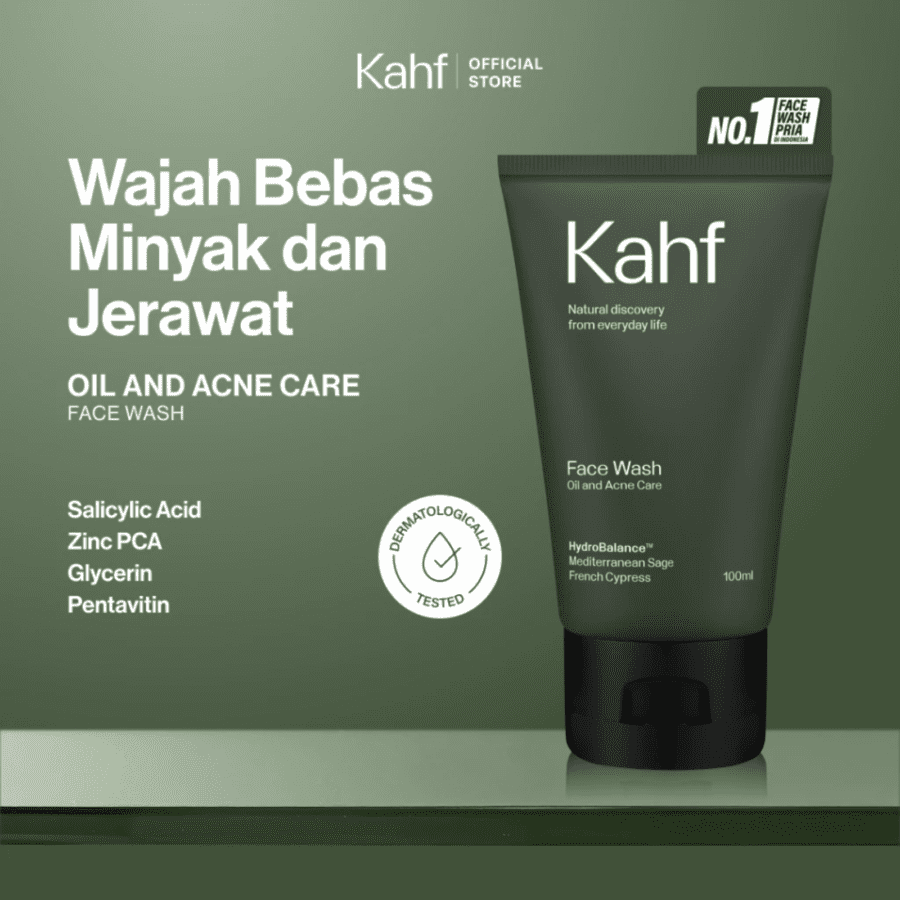 Kahf Oil and Acne Care Face Wash 100ml