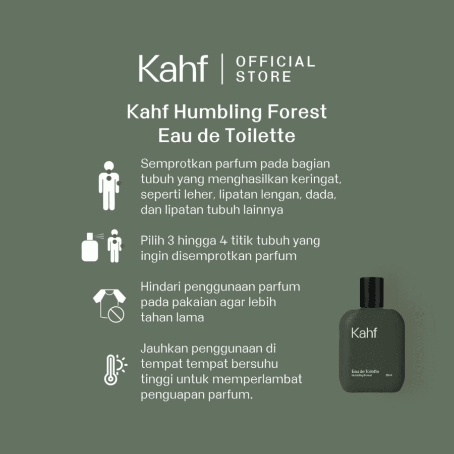 Kahf Humbling Forest Eau De Toilette 35ml