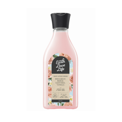 Earth Love Life Bulgarian Rose & East Nusa Vanilla Body Lotion Serum
