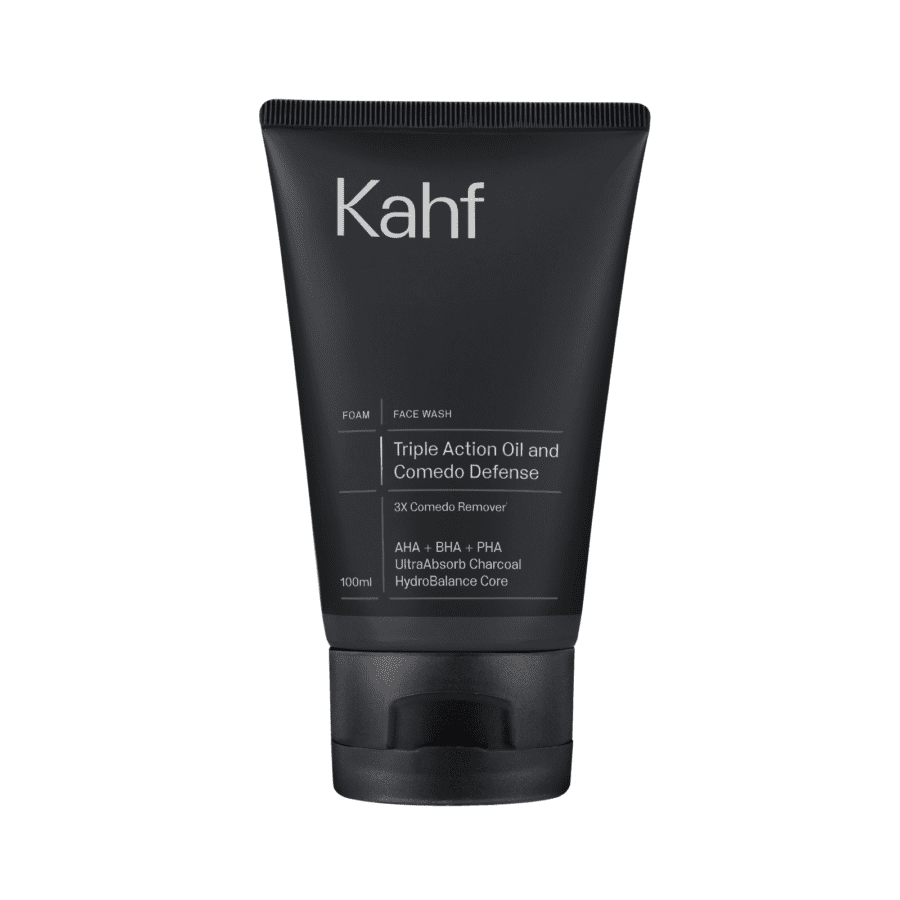 Kahf Triple Action Oil and Comedo Defense Face Wash 100ml