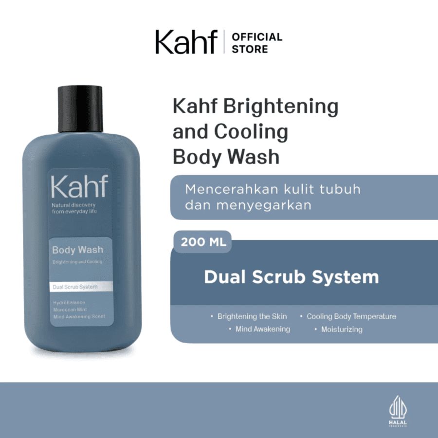 Kahf Cooling and Brightening Body Wash 200ml