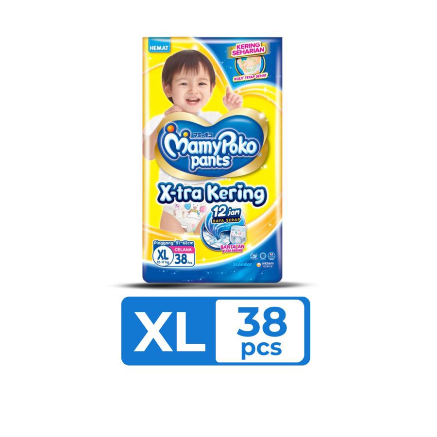 Mamypoko X-Tra Kerin Pants Diapers XL38 1pack