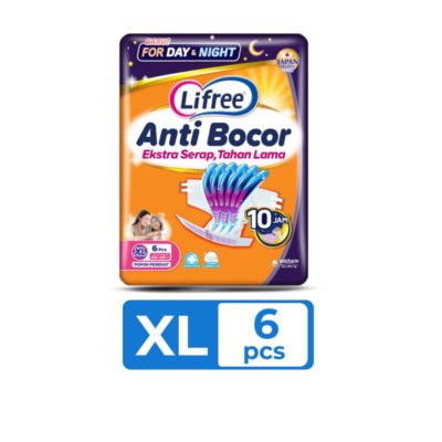 Lifree Anti Bocor Popok Perekat Dewasa XL6