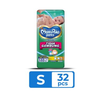 Mamypoko Tidak Gembung Pants Diapers S32