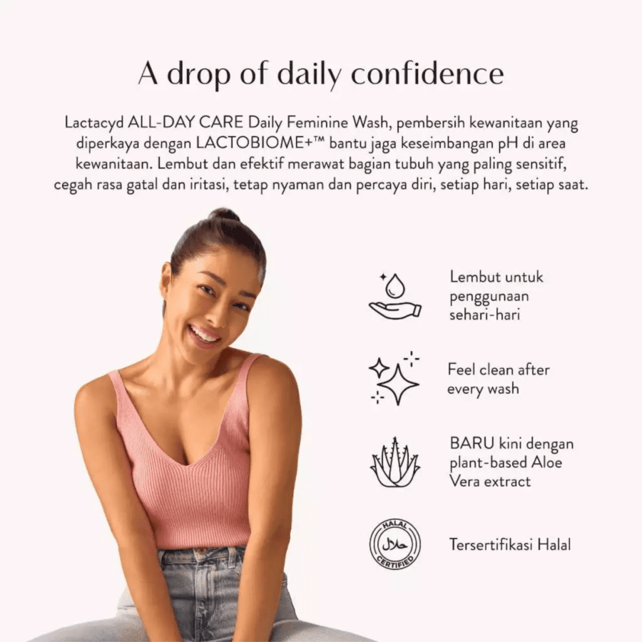 Lactacyd All-day Daily Feminine Wash 60ml