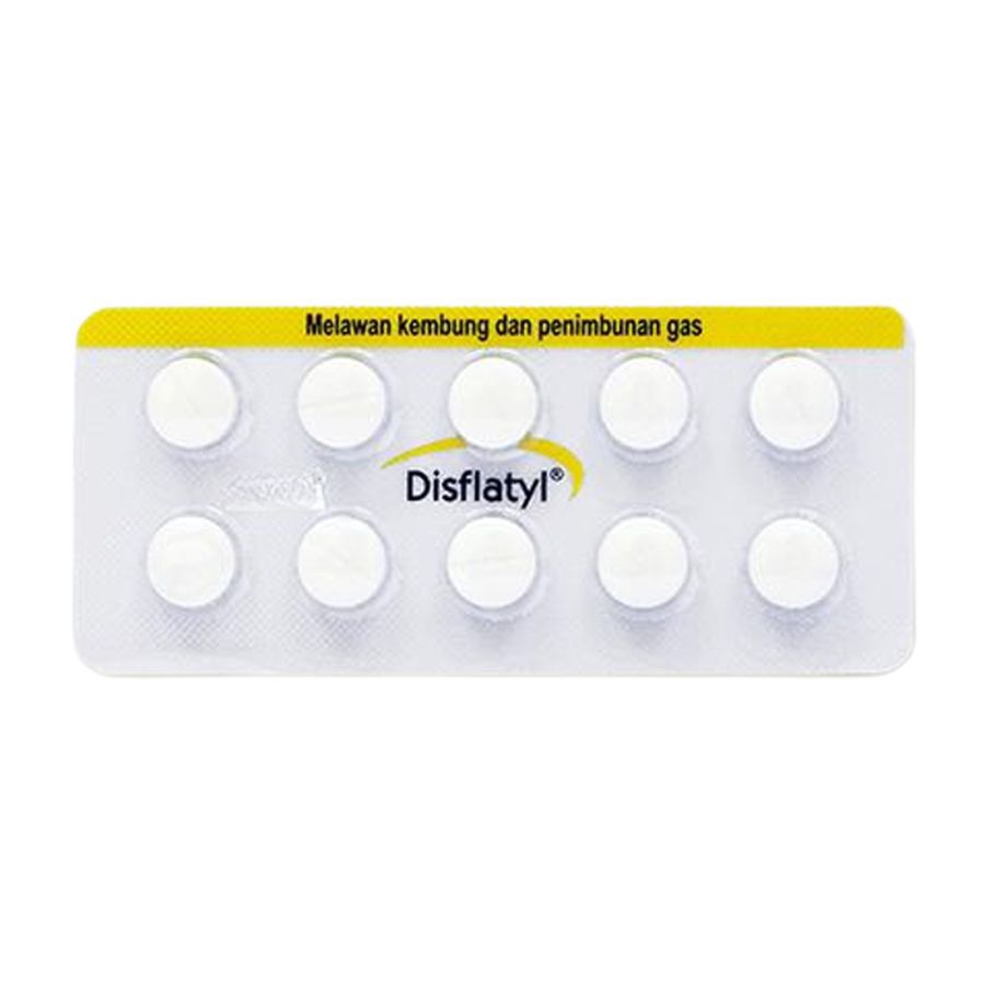 Disflatyl 40 mg Obat Kembung dan Gas Berlebih 10tablet