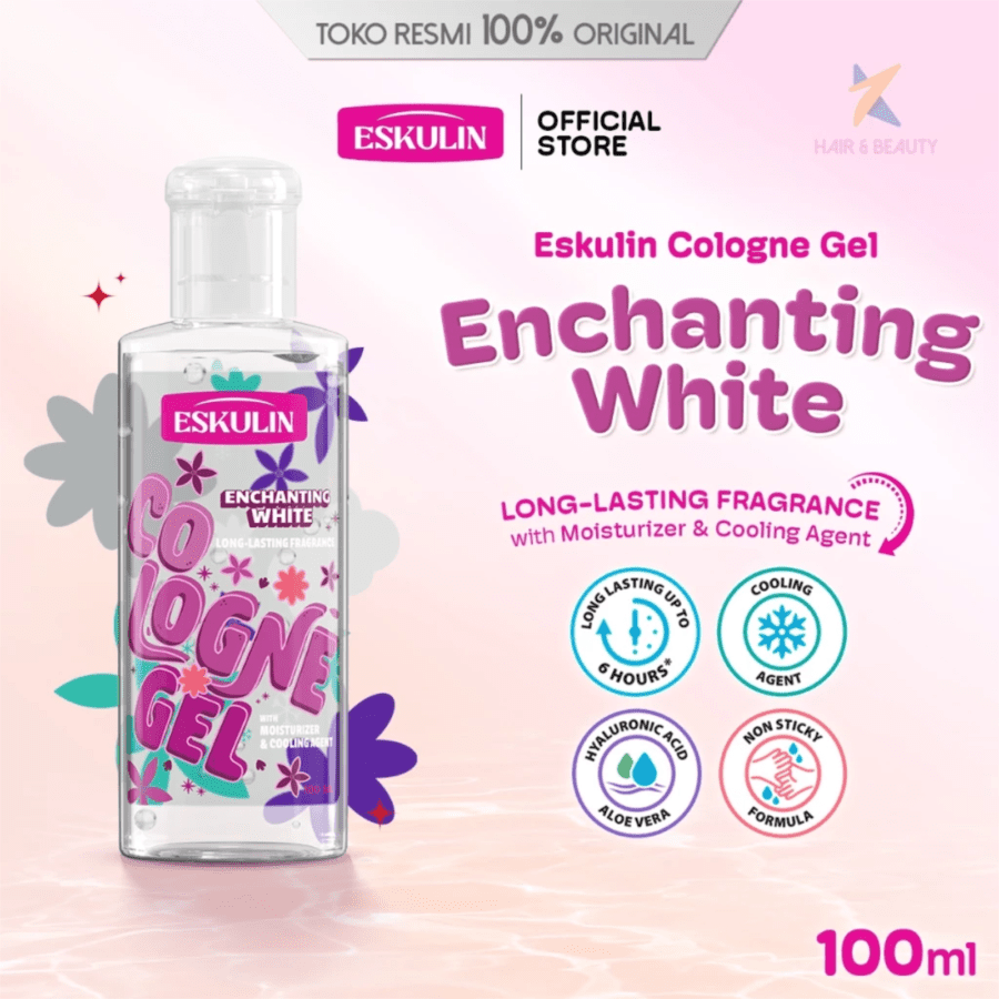 Eskulin Enchanting White Cologne Gel 100ml