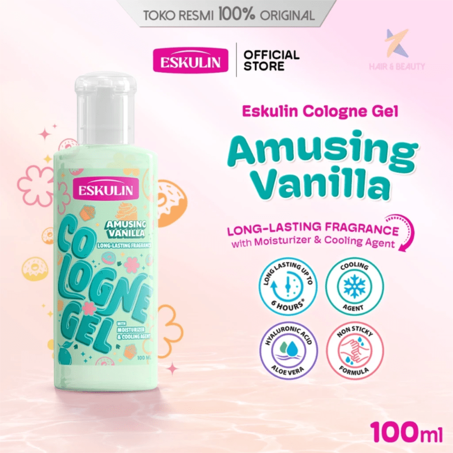 Eskulin Amusing Vanilla Cologne Gel 100ml