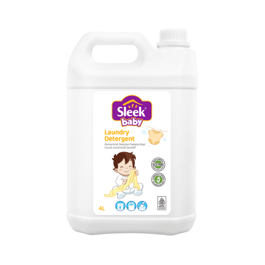 Sleek Baby Laundry Deterjen Bayi Jerigen 4liter