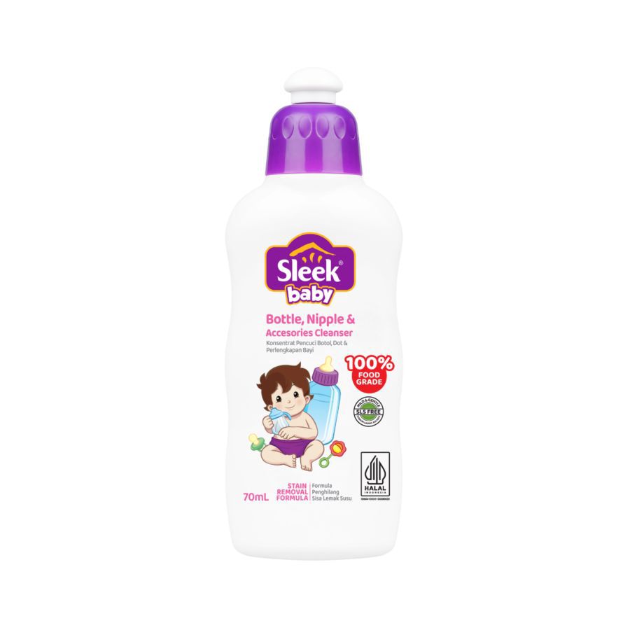 Sleek Baby Bottle, Nipple & Accessories Cleaner 150ml